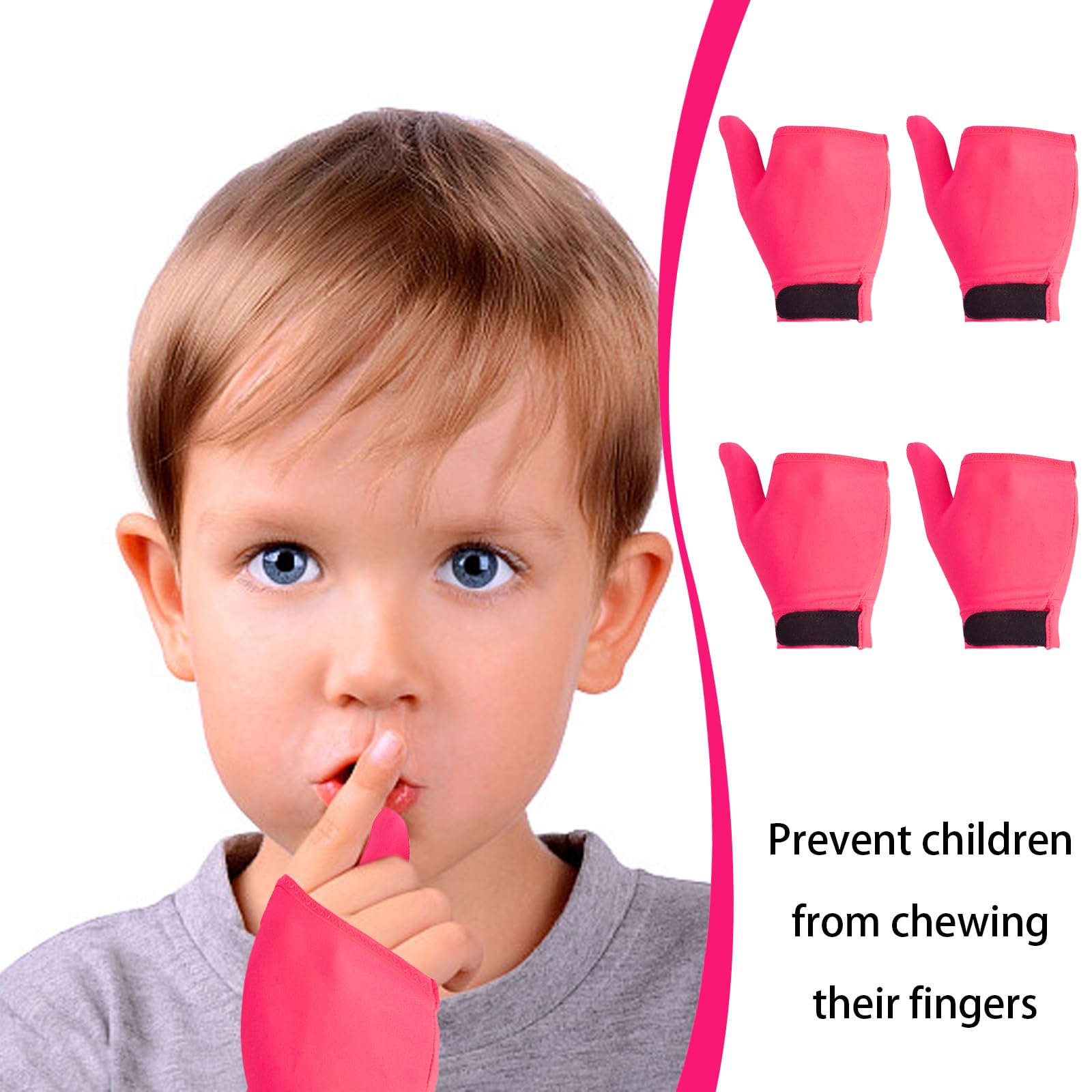 Amazon.com: 4pcs Thumb Guard Kids Anti-Sucking Glove Chewy